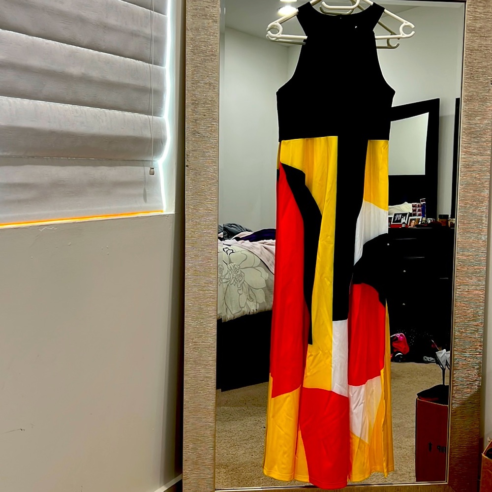 Multicolor maxi dress
